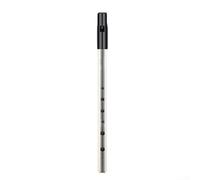 C D Bb Key Tin Whistle Flauto, design a 6 fori per una maggiore sensibilità al respiro ed equilibrio nel suono (Bb Key Silver)
