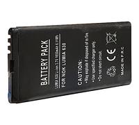 C D R Batteria compatibile per Nokia Lumia 630, Nokia Lumia 635-1650 mAh - sostituisce Nokia BL-5H