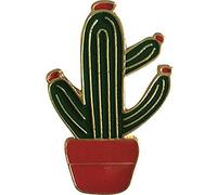 C&D Visionary Flowers Cactus - Large, Licensed Artwork Pin - 3D Rubber & Embossed Metal Lapel Pins - 1"