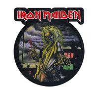 C&D Visionary Iron Maiden Eddie Patch, Nero, Rosso