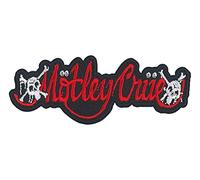 C&D Visionary Motley Crue Feelgood - Toppa con logo, colore rosso, nero