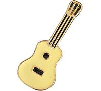 C&D Visionary Music Themed Guitar, Licensed Artwork Design Pin - 3D Rubber Lapel Pins - 1"