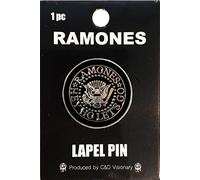 C&D Visionary Ramones Hey Ho - Spilla in metallo, colore: Nero, Argento