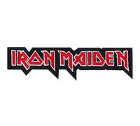 C&D Visionary Toppa con logo Iron Maiden, rosso, nero