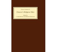 C. David Benson Chaucer's Religious Tales (Copertina rigida) Chaucer Studies