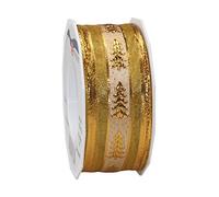 C.E. Pattberg 1594020-634 Nastro Stampato, Poliestere, Oro, 40mm-20m