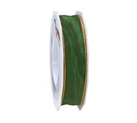 C.E. Pattberg 4722525-607 Nastro in taffetà cablato, Poliestere, Crema, 25mm-25m