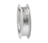 C.E. Pattberg 5552525-631 Nastro cablato, Poliestere, Argento, 25mm-25m