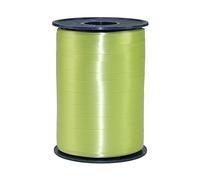 C.E. PATTBERG Nastro colore lime, rotolo nastro regalo, lungh. 250 m, largh. 10 mm, per decorare, abbellire pacchetti di Natale e pacchi regalo in ogni occasione