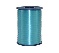 C.E. PATTBERG Nastro colore verde mare, rotolo nastro regalo, lungh. 500 m, largh. 5 mm, per decorare, abbellire pacchetti di Natale e pacchi regalo in ogni occasione