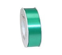 C.E. PATTBERG Nastro colore verde, rotolo nastro regalo, lungh. 91 m, largh. 25 mm, per decorare, abbellire pacchetti di Natale e pacchi regalo in ogni occasione