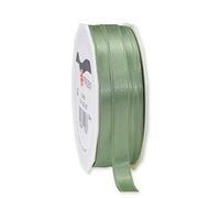 PRÄSENT Nastro di Raso, Colore Verde Antico, 10 mm-25 m, Corallo Vivente, unità