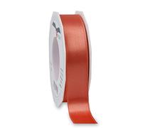 C.E. Pattberg - Nastro regalo in raso di corallo (rosa), 27 m per confezionare regali, 2,5 cm di larghezza, nastro per decorazione e artigianato, nastro decorativo per regali, per ogni occasione