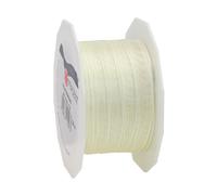 C.E. Pattberg Organza Wired Edge Ribbon, 10mm-25m, Cream 10mm - 25m Cream
