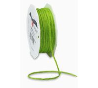 C.E. Pattberg Prasent-Themse Cord Ribbon Light Green 2 mm Width, 25 m Length, Po