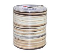C.E. Pattberg Raffia Multicolour Brown-White-Cream Ribbon, 55 Yards Gift Ribbon