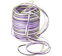 C.E. Pattberg RAFFIA Multicolour green-lilac-pink Ribbon, 55 yards Gift Ribbon f