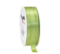 C.E. Pattberg Raso di Pistacchio (Verde), 27 m, per Confezioni, Larghezza 1 cm, Decorazione e Artigianato, Nastro Decorativo per Regali, per Ogni Occasione, Poliestere, 10mm-25m, 25 unità