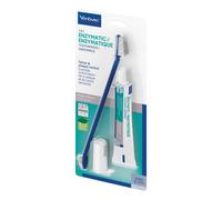Virbac Kit Dentifricio Enzimatico + Spazzolino Per Cane/Gatto 1