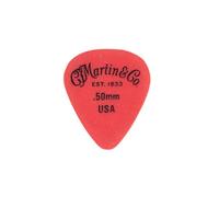 C F Martin - Plettri Delrin .50, colore rosso, confezione da 12