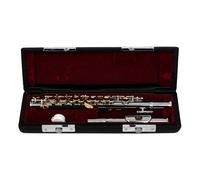 C flauto Strument flauto strumento in argento placcato in ottone tasti a buco aperto strumento con accessori casi per la performance di pratica della banda scolastica