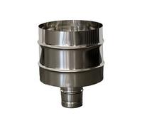 C FUMAIOLO A BOTTE INOX TONDO INOX D 13CM- 1,0 pz
