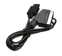 C-FUNN 1.8 M in PVC RGB Scart Video Cavo Av Cable Piombo per Pal Super Compatibile con Nintendo N64 NGC Snes