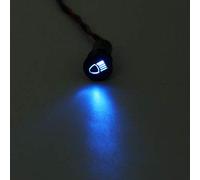 C-FUNN 12 V 24 V 36 V 14 Mm Simbolo LED Cruscotto Pannello Segnale di Avvertimento Indicatore Luminoso Lampada Barca per Auto - 004