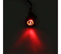 C-FUNN 12 V 24 V 36 V 14 Mm Simbolo LED Cruscotto Pannello Segnale di Avvertimento Indicatore Luminoso Lampada Barca per Auto - 010