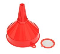 C-FUNN Universale Olio Benzina Carburante Diesel con Filtro Auto Trattore Camion Rosso