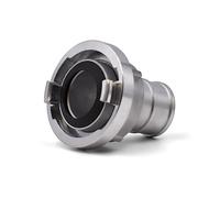 C - Giunto Storz da 52 mm con beccuccio girevole, alluminio, argento, pressione di esercizio max. 16 bar