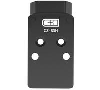 C+H Piastra di montaggio di precisione Red Dot per CZ P-10 | Holosun 407C, 507C, 507 Comp, 508T | Compatibile con Trijicon RMR, SRO | Prodotto negli Stati Uniti