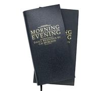 C. H. Spurgeon Morning and Evening Black Leather (Rilegato in ecopelle)