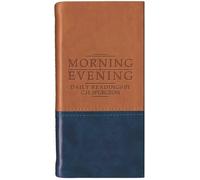 C. H. Spurgeon Morning and Evening - Matt Tan/Blue (Rilegato in ecopelle)