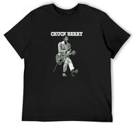 C~h~u~c~k B~e~r~r~y Music Punk Rock T-Shirt Mens