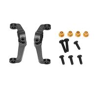 C Hub Carrier, 2Pcs Caster Block C Hub Carrier Heavy Weight C-hub Carrier for 1/24 RC Car Upgrades Parts Accessories Scale RC Crawler Car