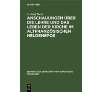 C Josef Merk Anschauungen Über Die Lehre Und Das Leben Der Ki (Copertina rigida)