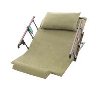 C-Juzarl Cuscino di sollevamento elettrico, schienale regolabile Sit-Up, sollevatore per cuscino medico regolabile per cervicale, testa e lordosi, cuneo per anziani (verde)