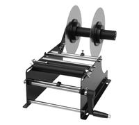 C-Juzarl Manuale Etichettatrice rotonda per bottiglie, etichettatrice regolabile applicatore manuale per etichette 10-30 pezzi/min per larghezza 10-110 mm lunghezza 10-300 mm etichetta