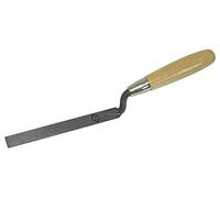 C.K Finger Trowel Flat Carbon Steel Wood Handle 10x175mm