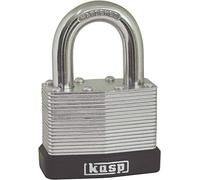 C.K K13050A1 - Lucchetto in acciaio laminato, 50 mm, con chiave, multicolore