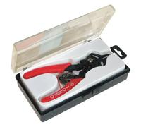 C.K T3716 Pinza regolabile per anelli Seeger interni/esterni, becchi diritti