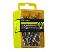 C.K, T3819A 620, C. K, 50 dadi per rivetti in alluminio, Multicolore