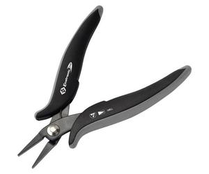 C.K T3891 ESD Pinza a becchi lunghi Dritti Acciaio al carbonio 145 mm