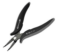 C.K T3892 Pinza a becchi curvi Ecotronic ESD