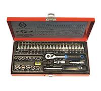 C.K T4655 Set di bussole Sure Drive da 39 pezzi innesto da 1/4"