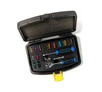 C.K T4658 - Set di bussole 1/4", codice colore, 17 pezzi