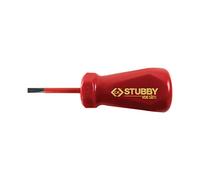 C.K T48344 - 040 Stubby VDE/1000 V Slim, cacciavite piatto, 4.0 mm, rosso
