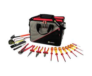 C.K T5982, Kit di utensili professionali, 18 pezzi, nero