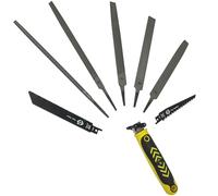 Calvin Klein Set lime e seghe T0820-2, 8 pezzi cambio rapido per legno/metallo/cartongesso/plastica